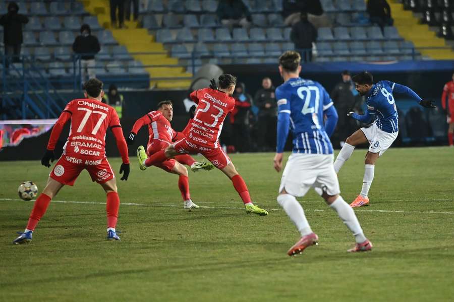 Farul Constanța pierde în prelungiri la Sibiu