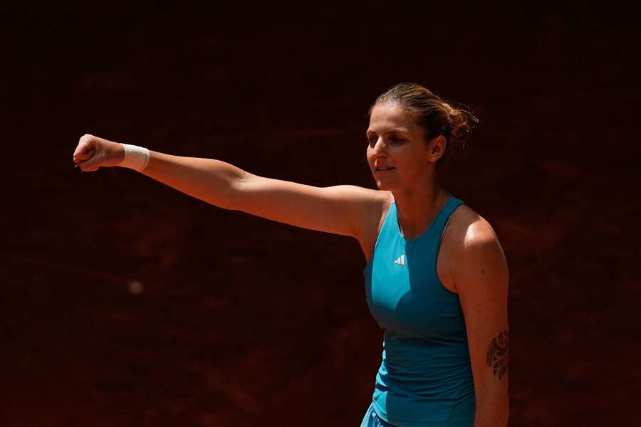 Karolína Plíšková během turnaje v Madridu.