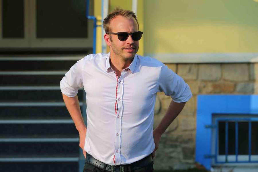 Sportovní ředitel Vysočiny Jihlava Lukáš Vaculík. Sportovní ředitel Vysočiny Jihlava Lukáš Vaculík.