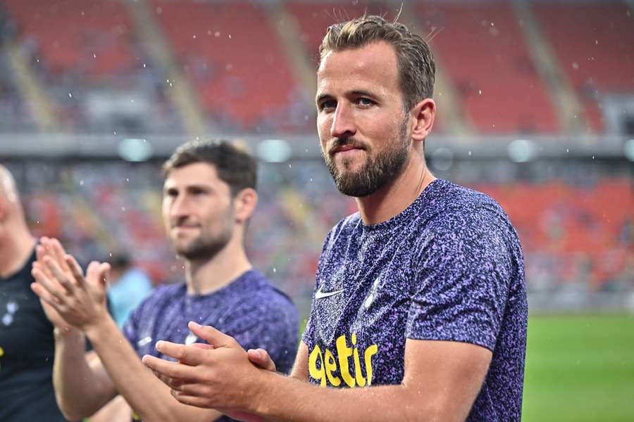 Harry Kane ce dimanche après un amical face à Leicester.