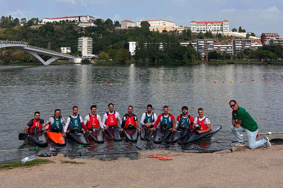 A preparação de Portugal para o Mundial de kayak-polo de sub-21 A preparação de Portugal para o Mundial de kayak-polo de sub-21