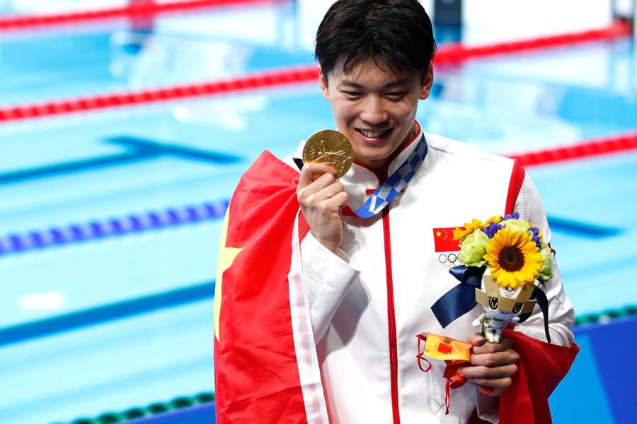 Wang Shun corre o risco de lhe ser retirada a medalha de ouro de Tóquio 