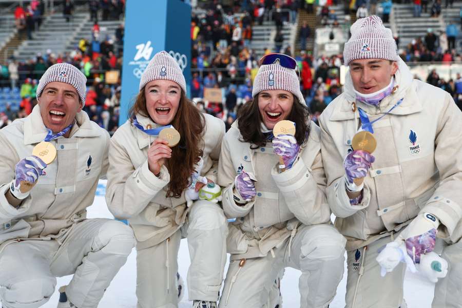Le biathlon, une réussite éclatante. Le biathlon, une réussite éclatante.