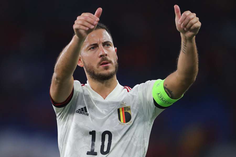 Eden Hazard verabschiedet sich vom Nationalteam.