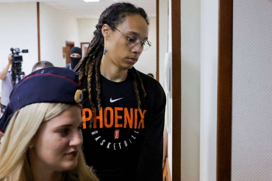 Brittney Griner gave her first public statement since returning to the USA