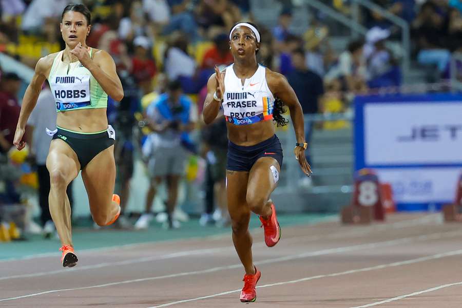 Fraser-Pryce à Doha en mai.