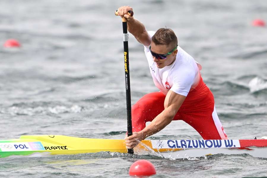 Wiktor Głazunow zajął trzecie miejsce w półfinale i awansował do finału C1 1000 m