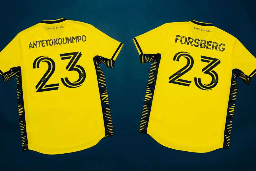 Giannis Antetokounmpo e Filip Forsberg são dois dos mais recentes donos do Nashville, da MLS