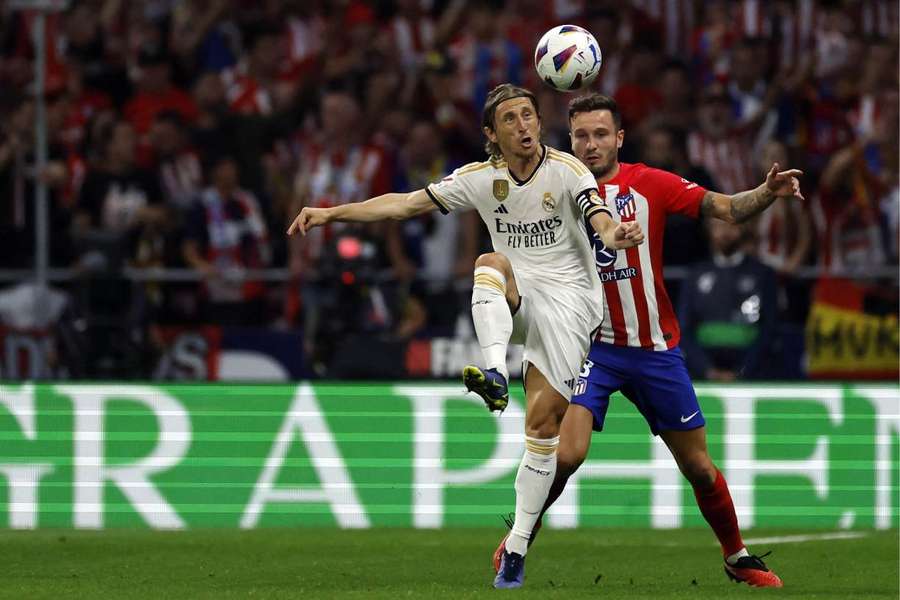45 minutos ha jugado Modric (frente al Atlético) en los últimos 3 partidos de su equipo. 