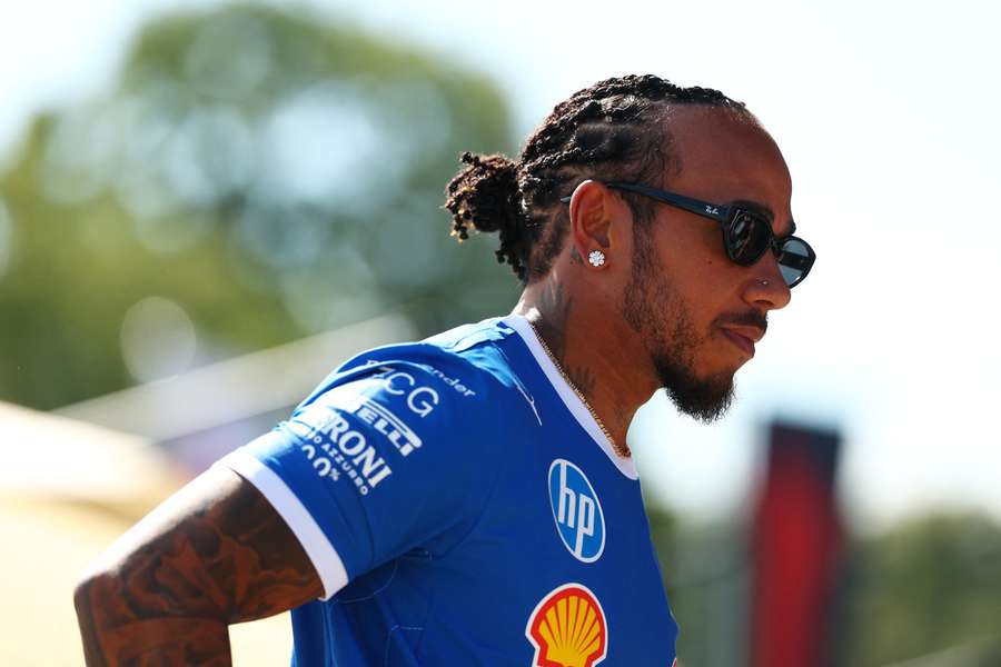 Lewis Hamilton arrives at the paddock ahead of the Italian Grand Prix Lewis Hamilton arrives at the paddock ahead of the Italian Grand Prix