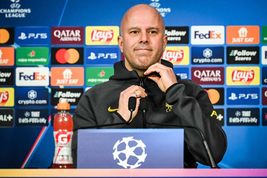 Slot during his press conference