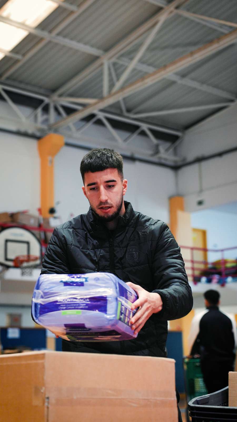 Gonçalo Inácio no Pavilhão Gimnodesportivo da Marinha Grande Gonçalo Inácio no Pavilhão Gimnodesportivo da Marinha Grande