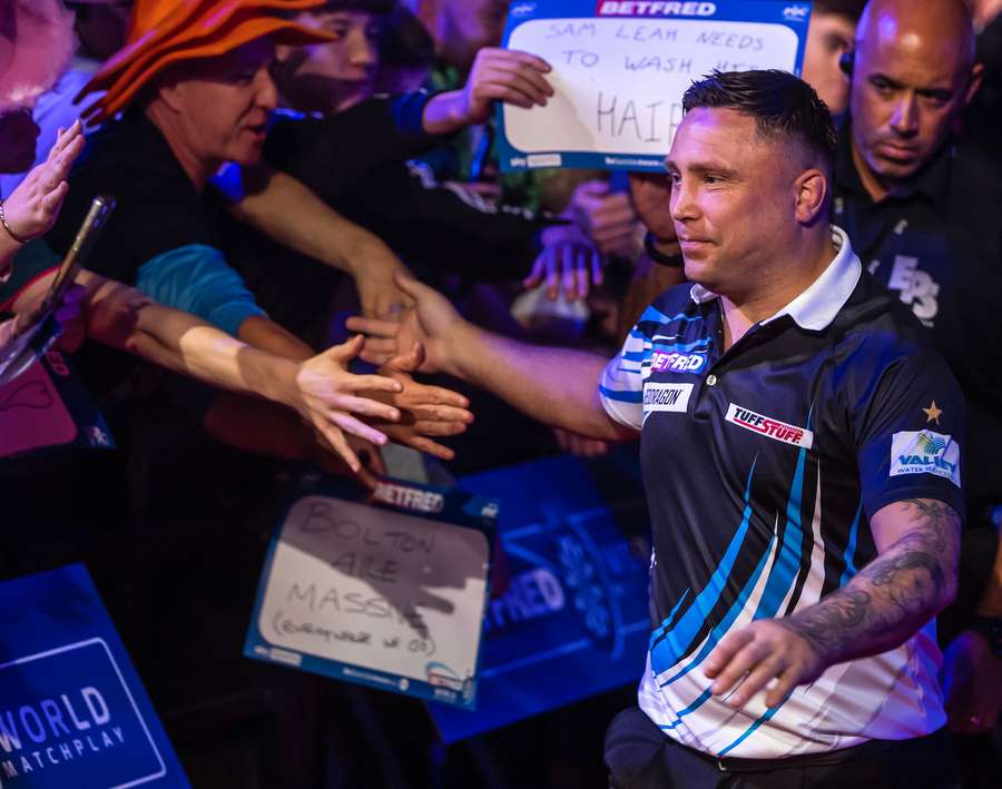 Gerwyn Price geht nach seinem Sieg in der Vorwoche mit Rückenwind in das Turnier.