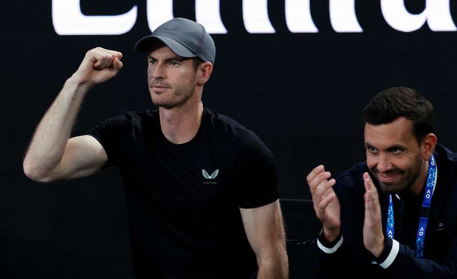 Andy Murray is coaching Novak Djokovic at this year's Australian Open Andy Murray is coaching Novak Djokovic at this year's Australian Open