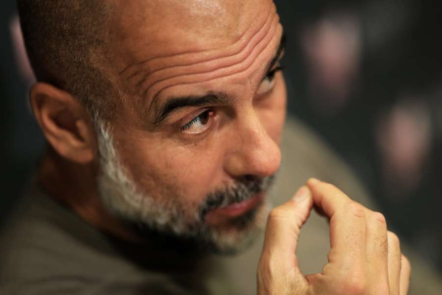 Pep Guardiola has been spending some off time in Barcelona in recent days
