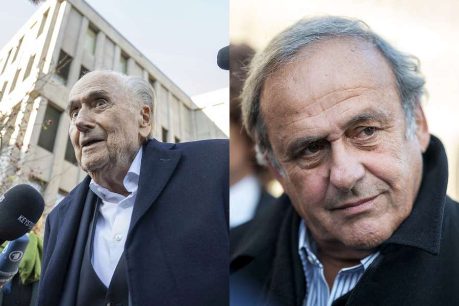 Blatter y Platini, en los juzgados suizos Blatter y Platini, en los juzgados suizos