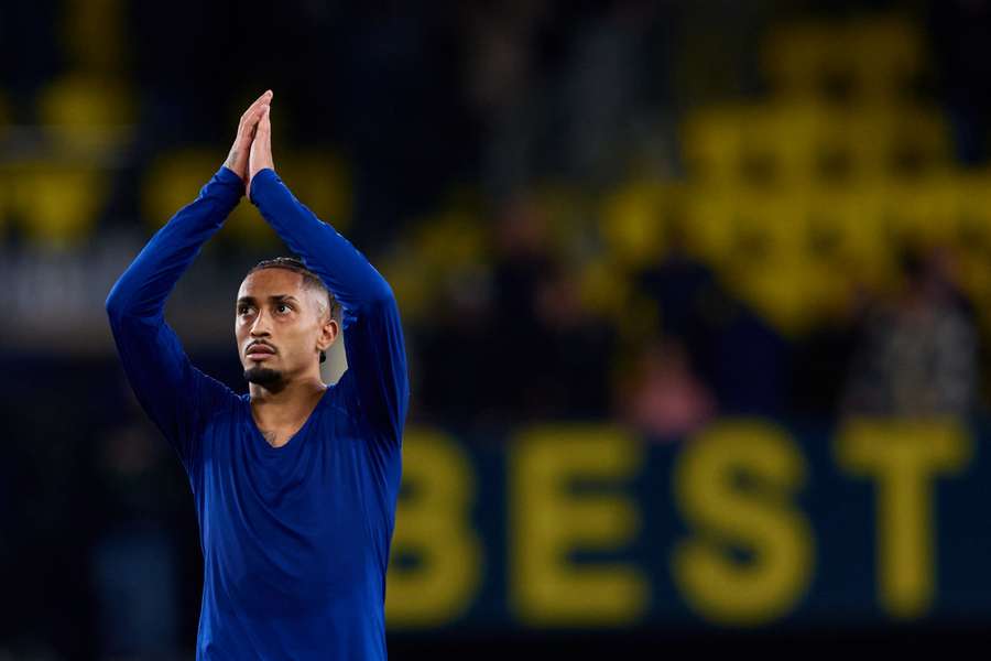 Raphinha agradeceu LaLiga por assistir aos seus jogos pelo Barcelona