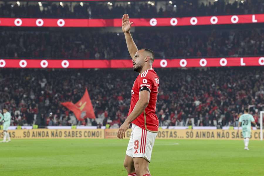 Arthur Cabral, avançado do Benfica