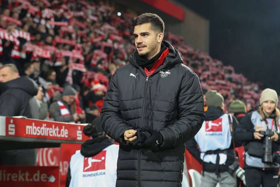 André Silva fez 15 jogos pelo RB Leipzig na primeira metade da época