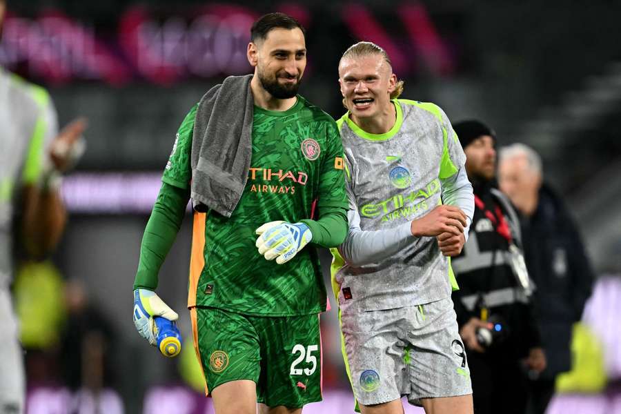 Donnarumma und Haaland sind miteinander befreundet Donnarumma und Haaland sind miteinander befreundet