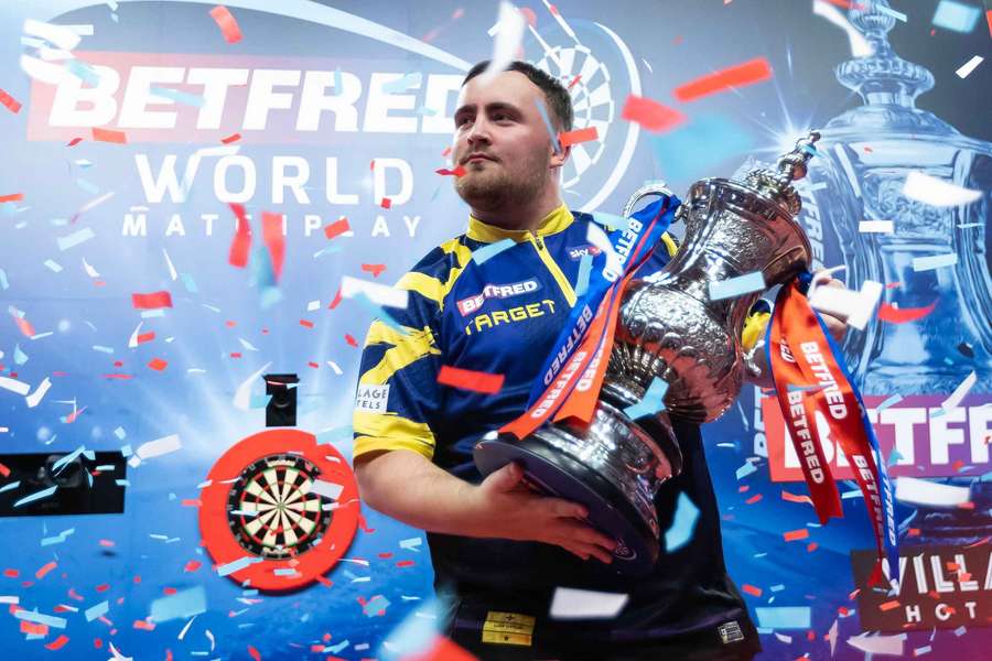 Luke Littler overcome James Wade to win the World Matchplay