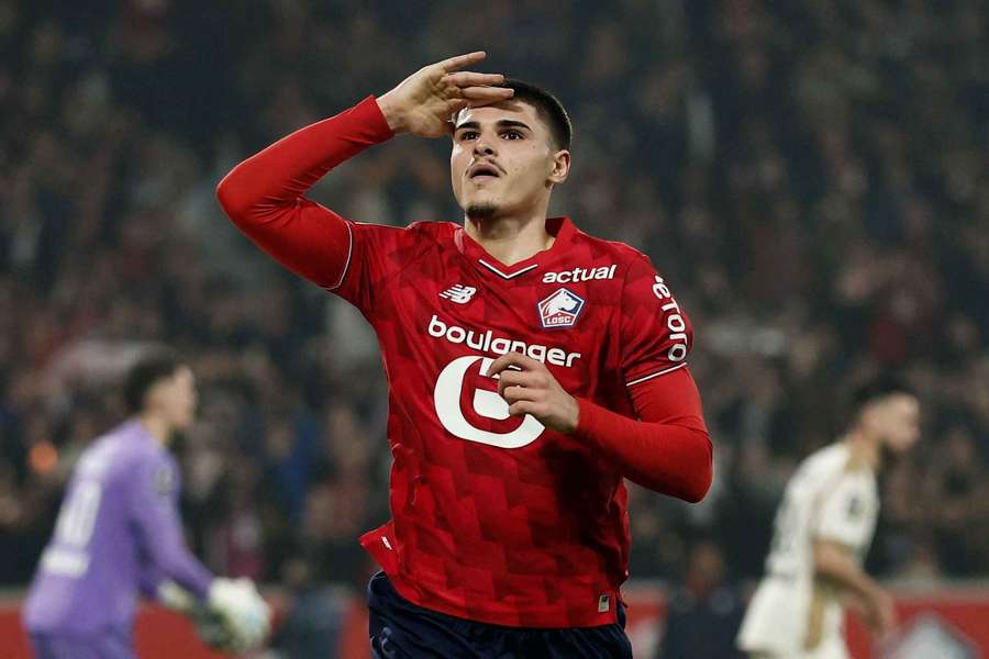 Matias Fernandez-Pardo avec Lille.