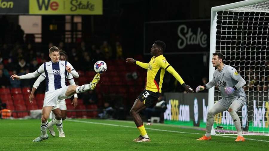 Conor Townsend scored an equaliser for West Brom from a corner