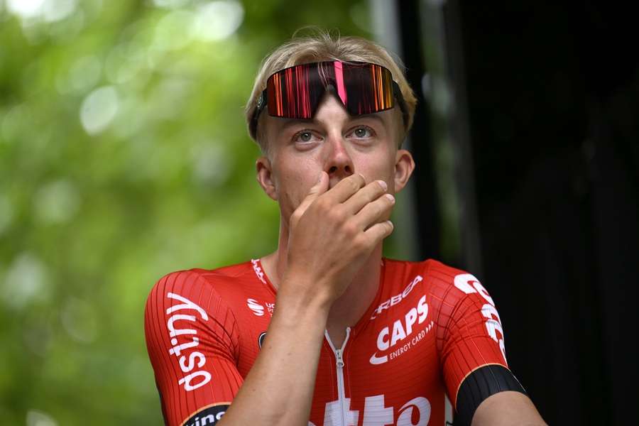 Maxim Van Gils ist eines der nächsten Opfer des Corona-Ausbruchs auf der Tour de France.