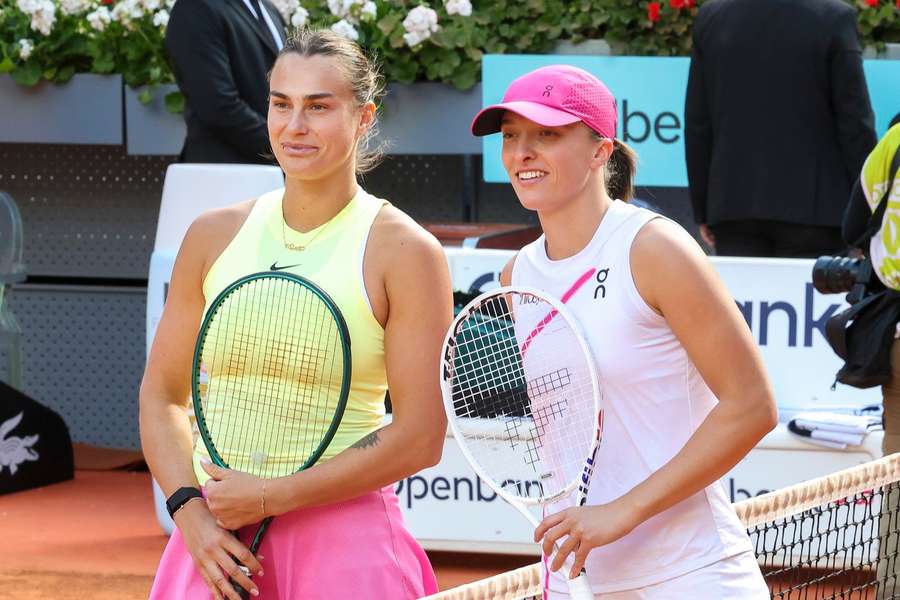 Iga Swiatek en Aryna Sabalenka speelden in Madrid een dijk van een finale tegen elkaar