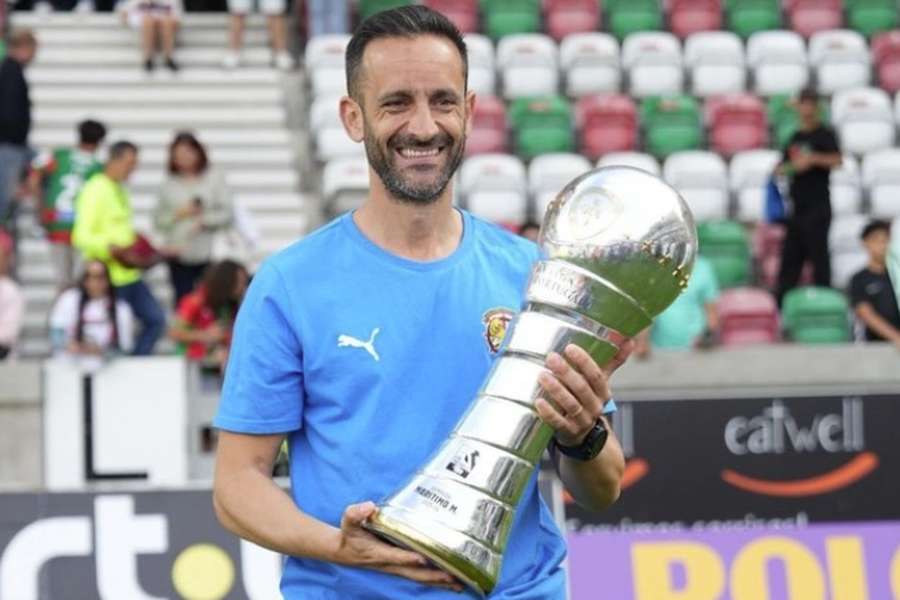 Miguel Moita sagrou-se campeão da Liga 2 pelo Marítimo