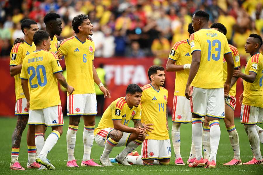 Colombia team reacts after loss to Switzerland at 2026 World Cup Colombia team reacts after loss to Switzerland at 2026 World Cup