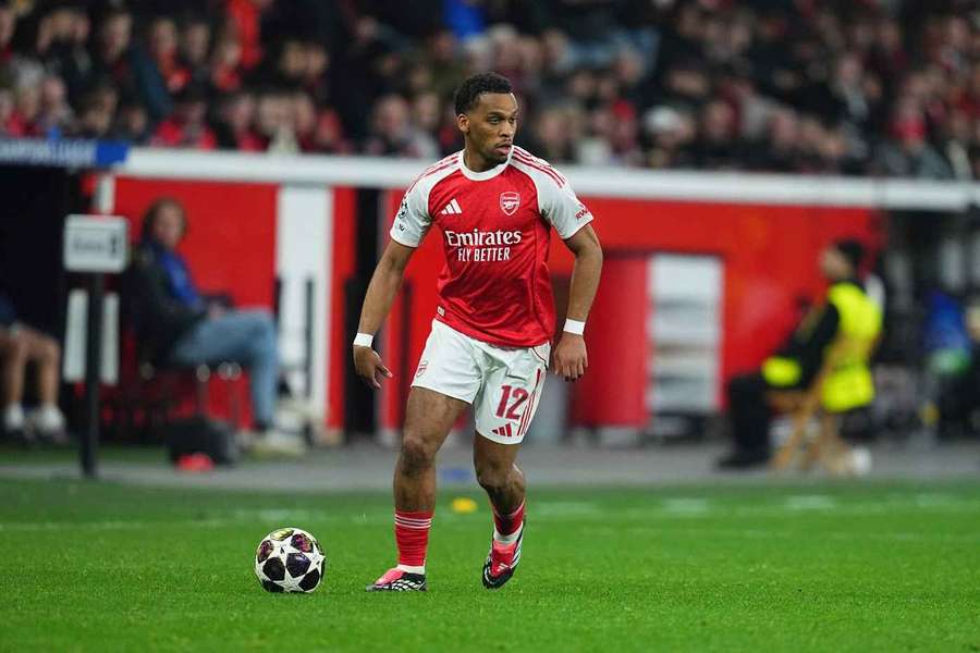 Arsenal defender Jurrien Timber Arsenal defender Jurrien Timber