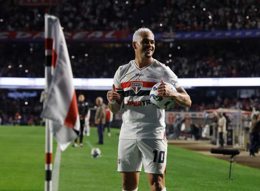 Luciano fez um grande partida no MorumBIS