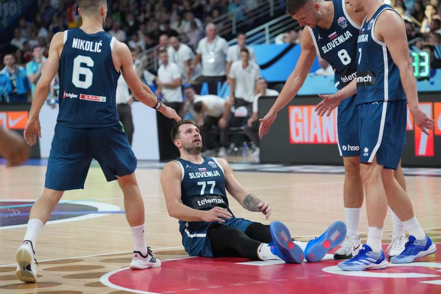 Doncic brilhou pela Eslovénia, mas o coletivo alemão foi mais forte