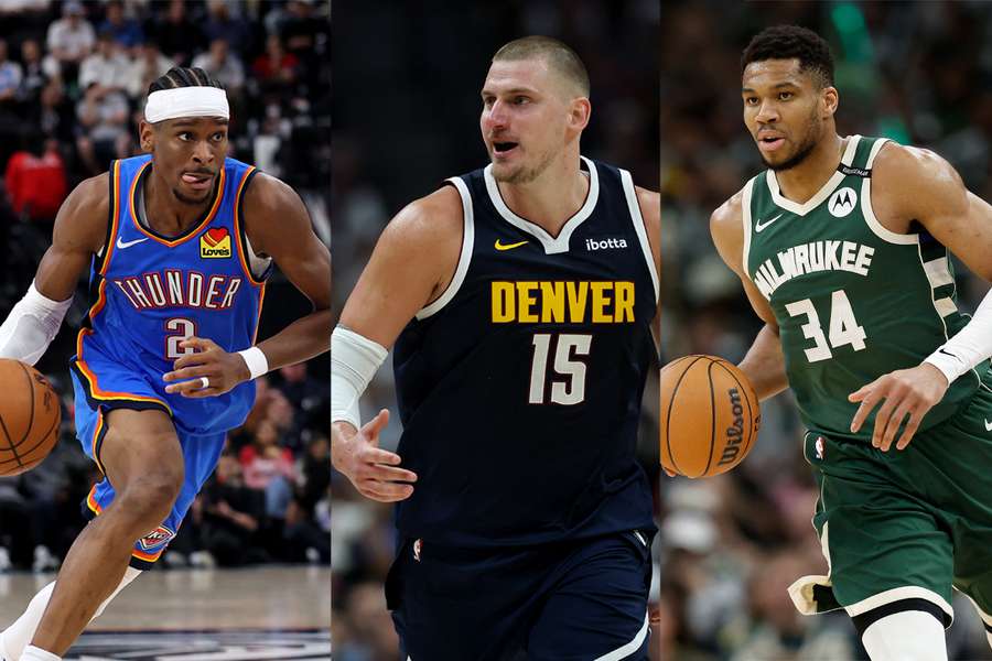 Shai Gilgeous-Alexander, Nikola Jokic, and Giannis Antetokounmpo receive All-NBA First Team Honours