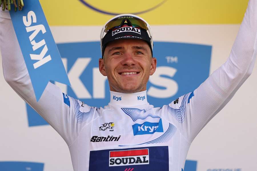 El bicampeón olímpico Remco Evenepoel correrá para Red Bull desde 2026