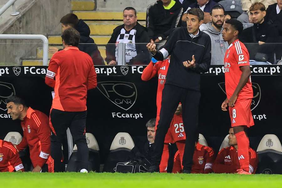 Leandro Barreiro foi lançado no segundo tempo