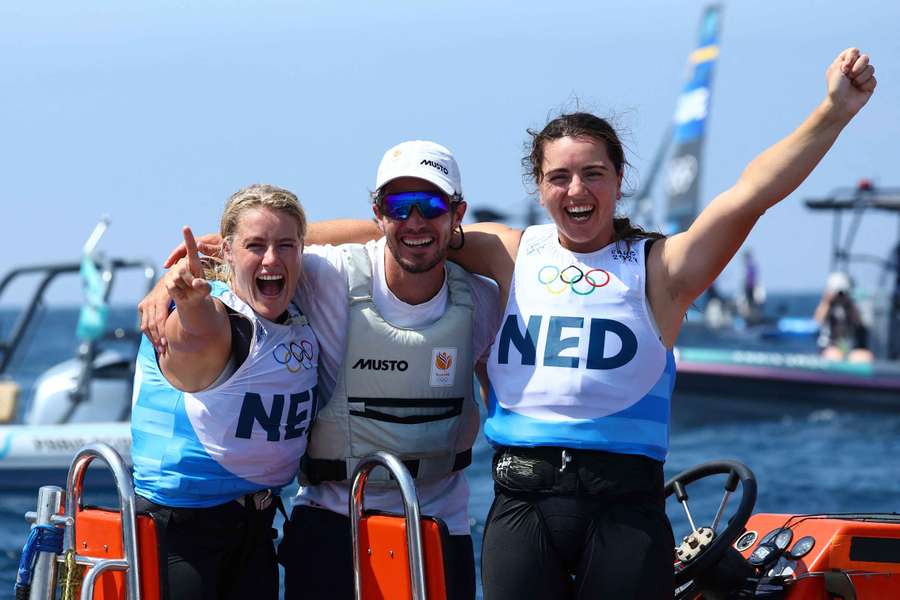 The Dutch celebrate