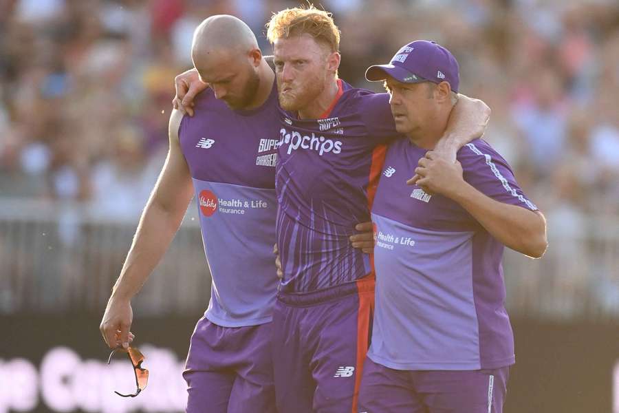 Stokes picked up the injury playing in the Hundred