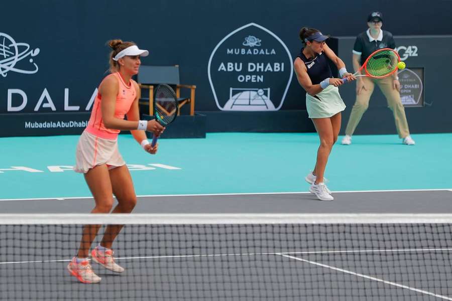 As paulistanas estão jogando juntas pela 1ª vez num torneio da WTA