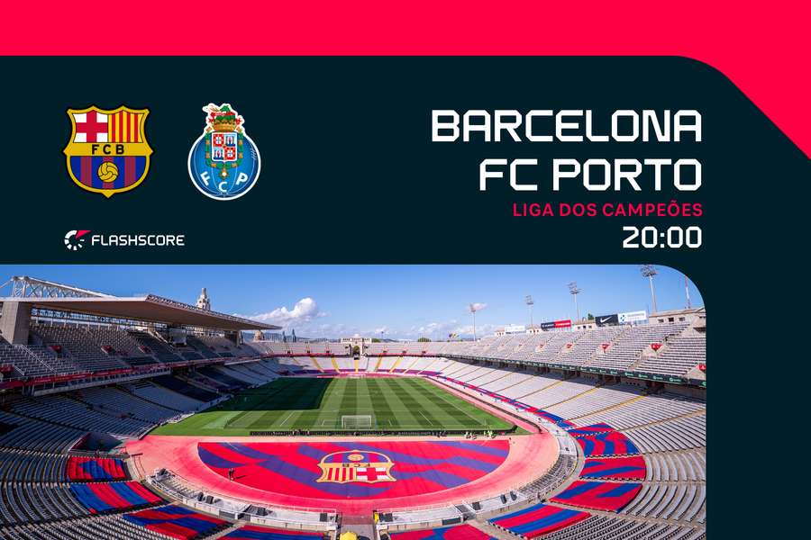 FC Porto visita Barcelona na 5.ª jornada da Liga dos Campeões