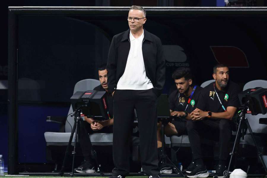 Nabil Ouahbi on the touchline