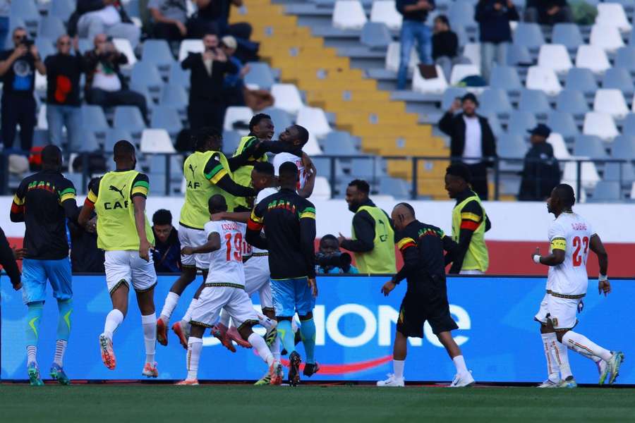 Mali celebrate their opener