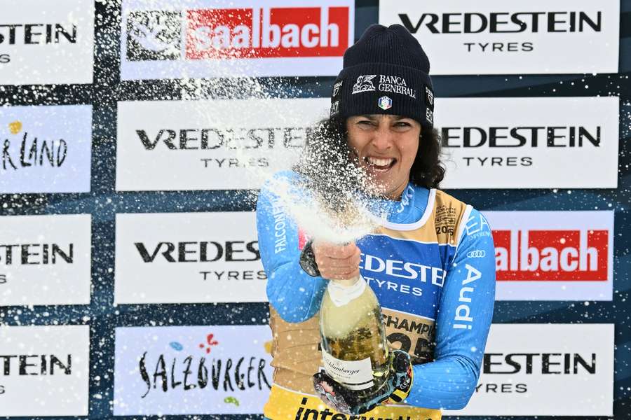 Italianca Federica Brignone a devenit campioană mondială la slalom uriaş