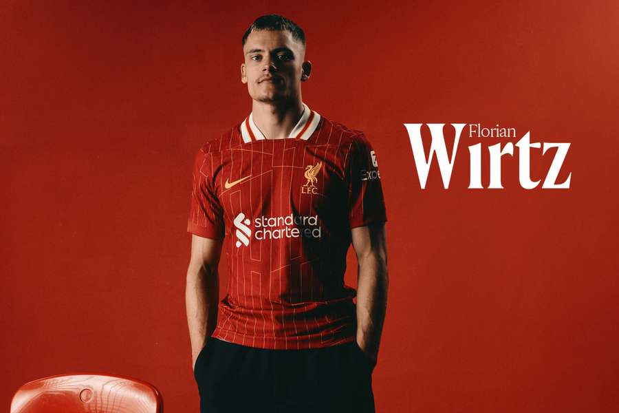 Liverpool l-a prezentat pe Wirtz de la Leverkusen