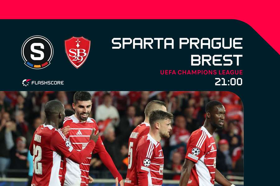 La prochaine rencontre de Brest face au Sparta Prague