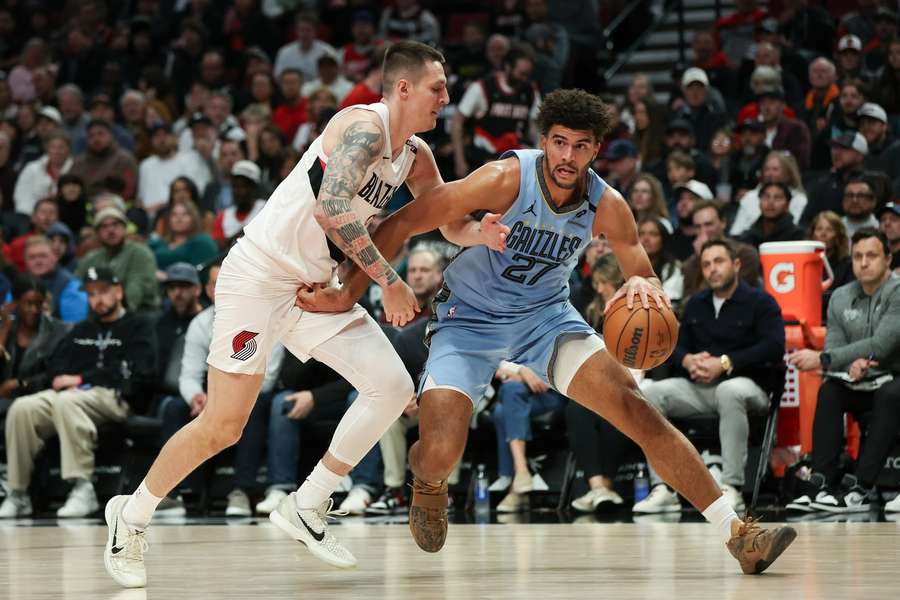 Portland nestačil v NBA na Memphis, Krejčí dal dva body Portland nestačil v NBA na Memphis, Krejčí dal dva body