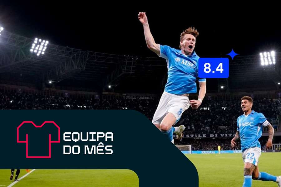 Scott McTominay levou o Nápoles ao topo da Serie A