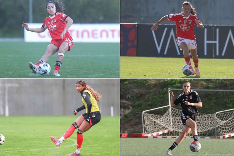 Várias jogadoras de saída do Benfica