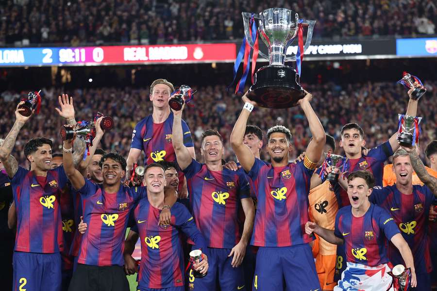 Barcelona won their 29th LaLiga title on Sunday after beating Real Madrid 2-0.